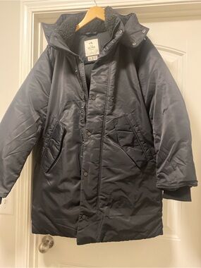 NWT Abercrombie & Fitch Ultra Black Puffer Jacket